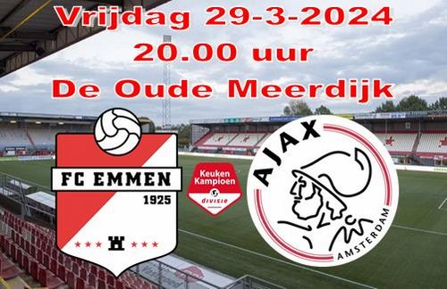 FC Emmen - Jong Ajax